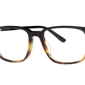 Nifties NI9439 6044 Black Gradient Demi Eyeglasses Frame 48-16